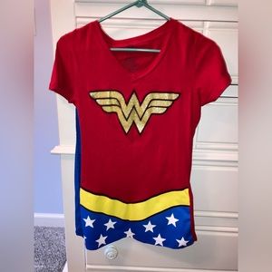 Wonder Woman Shirt with Cape